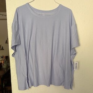 Old Navy Women's Soft Periwinkle Tee